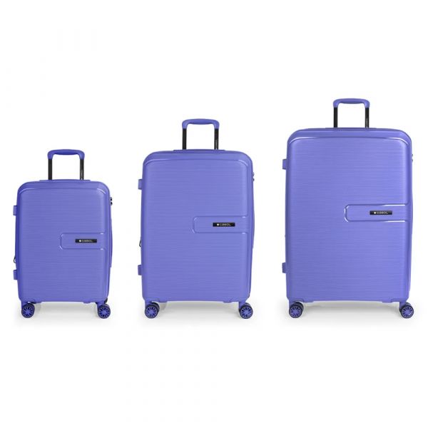 Gabol Mala Com Rodinhas Steady Spinner Expandable 195l 3 Unidades Lilac One Size