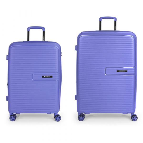 Gabol Mala Com Rodinhas Steady Spinner Expandable 157l 2 Unidades Lilac One Size