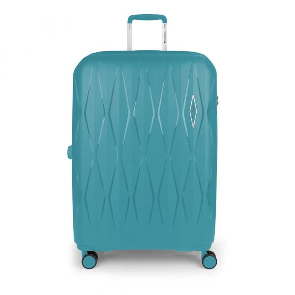 Gabol Mala Com Rodinhas Infinity Spinner Tsa Expandable 108.7/119l Turquoise One Size