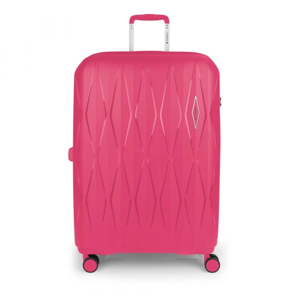 Gabol Mala Com Rodinhas Infinity Spinner Tsa Expandable 108.7/119l Fuchsia One Size