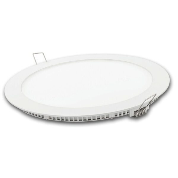 DOWNLIGHT LED ALUM.PLANO BLANCO L/F.12W