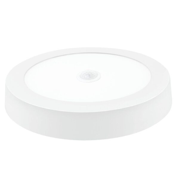 DOWNLIGHT LED SUPERF.REDOND.SENS.BL.18W.N
