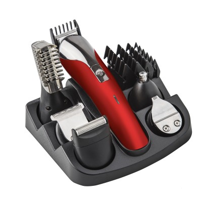 CORTA PELO/BARBA BAT. 11EN1 KUKEN RED 5W