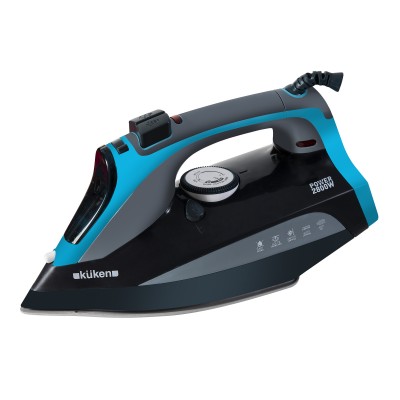 Ferro a vapor 2800W. base em inox