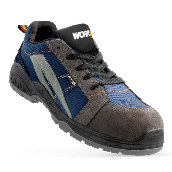 Workfit Buffalo S1p Src Safety Shoes Castanho,Azul,Cinzento 44 - 8425160493141