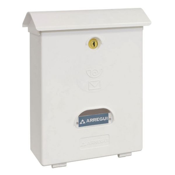 Arregui Plastic Mailbox Classic Blco Model