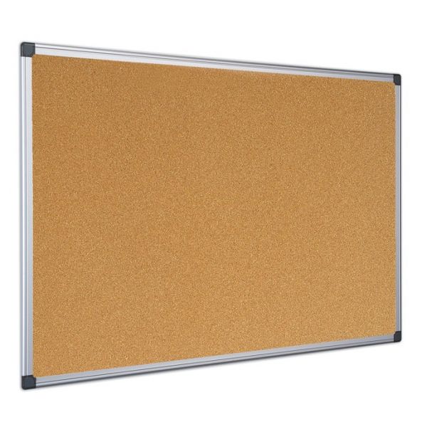 Bi-office Quadro de Cortiça 60x45cm Moldura Metálica - 34059072