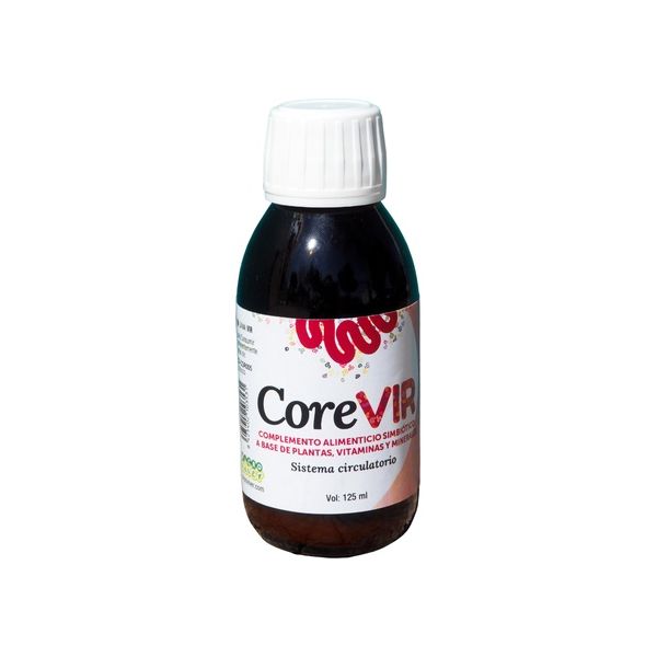 Microviver Corevir Probiótico Fermento Suporta Fluxo Sanguíneo 125ml