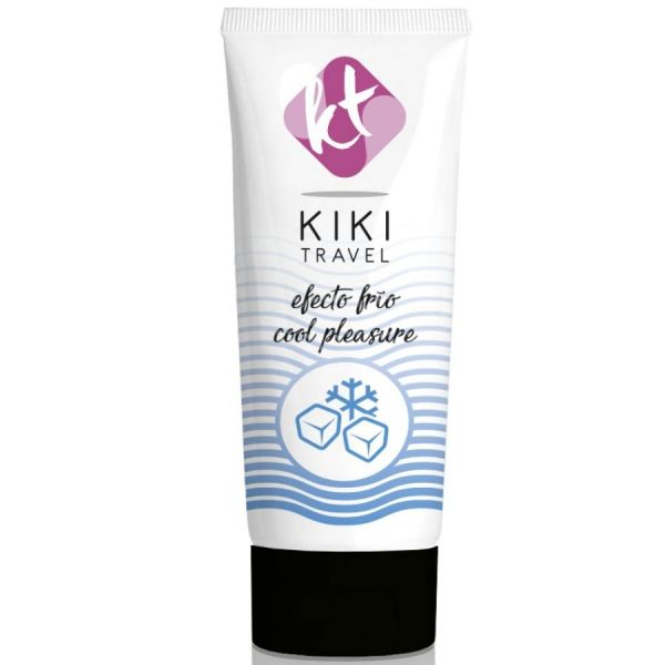 Kikí Travel Lubrificante de Efeito de Refrigeração de Viagem Kik 50ml