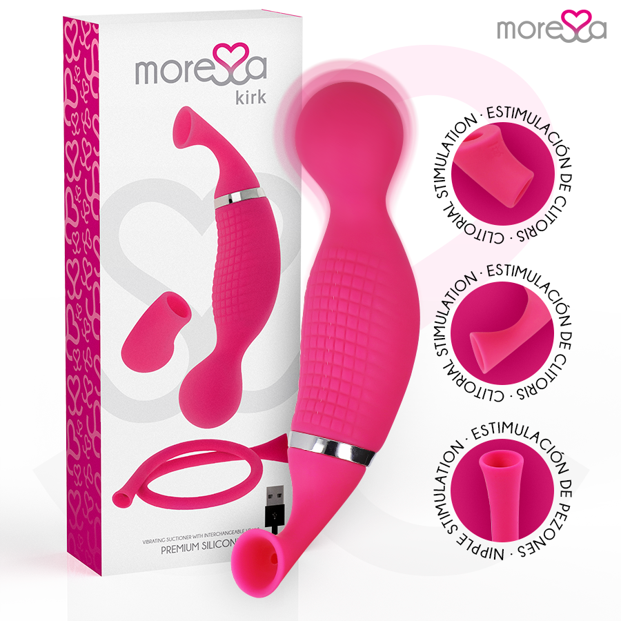 MORESSA - KIRK PREMIUM SILICONE RECARREGVEL