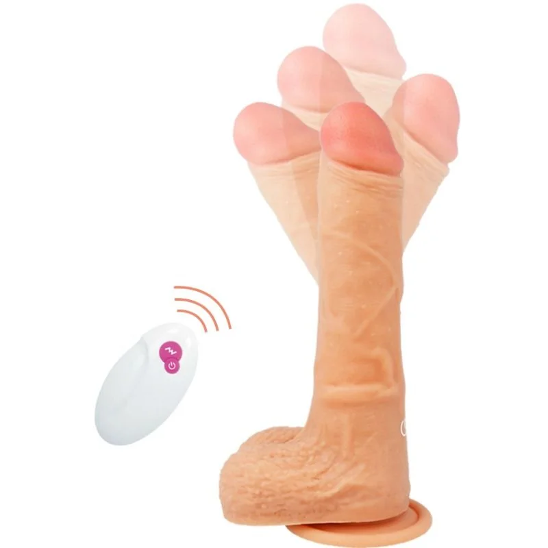 Cyber Silicock Dildo com Comando Realista Mr Rick