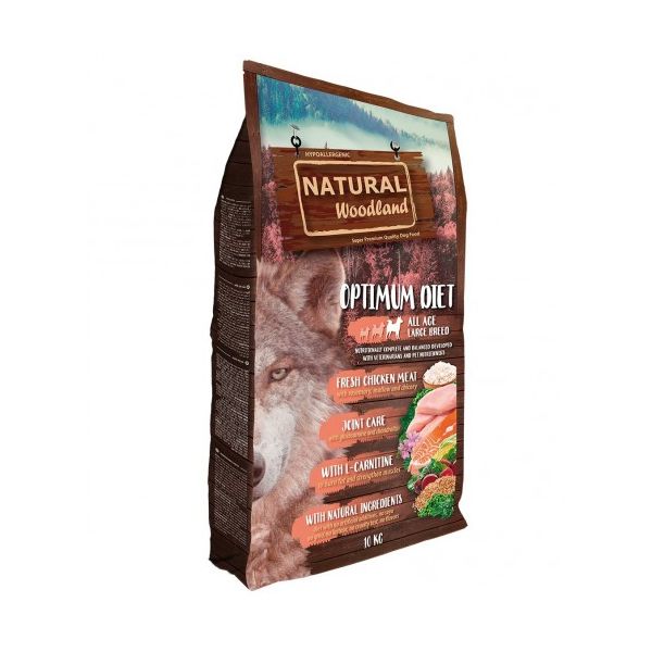 Natural Woodland Optimum Diet Large 10Kg