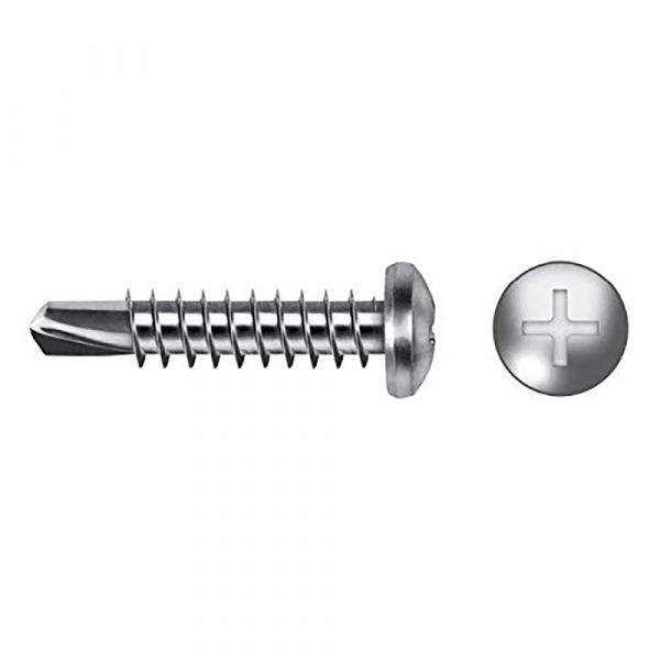 Celo Caixa 250UN Parafuso de Perfuração Philips Din / Ref 7504N 4,8X16 Zinc