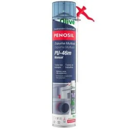 PENOSIL Espuma Multiusos Manual PU-46m para Enchimento e Isolamento