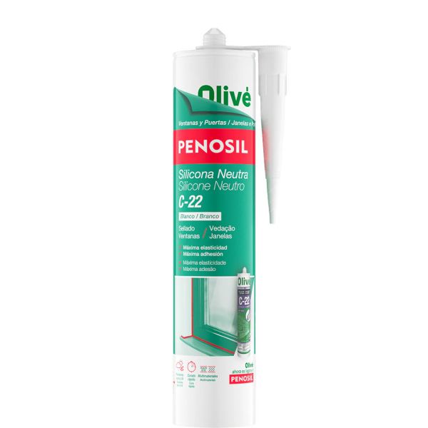 Penosil Silicone Neutro Janelas C-22 de Máxima Elasticidade-beje