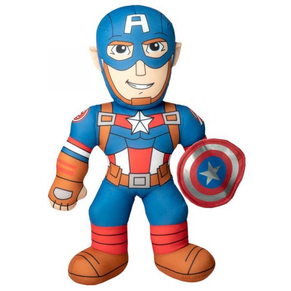 Marvel Peluche Capitão América 38cm com Som