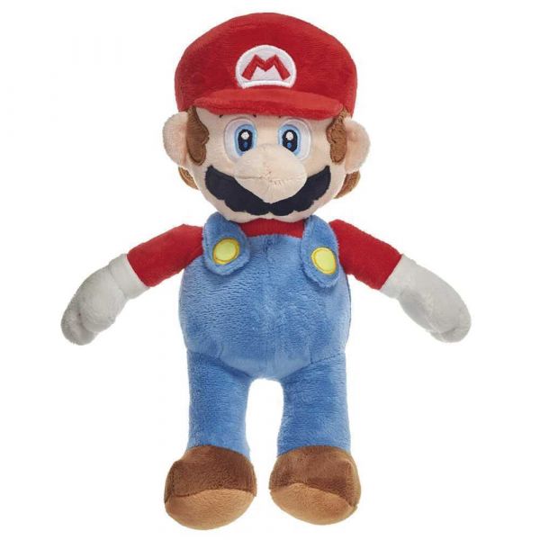 Nintendo Peluche Super Mario Bros Blue Luigi 35cm