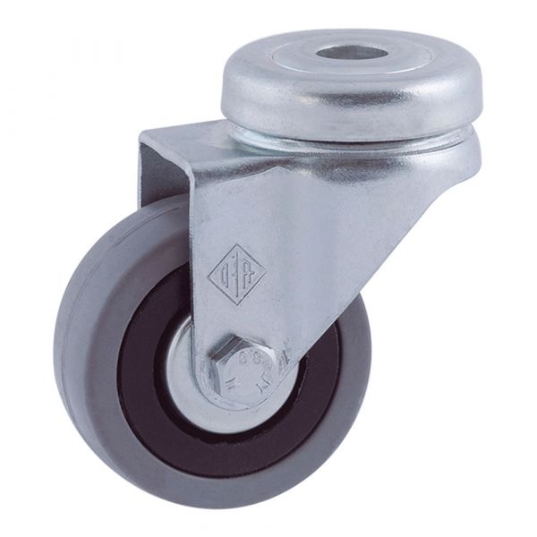 Afo Roda Passador Ø50mm (roda) Borracha Cinzenta CR03091 ELK15009