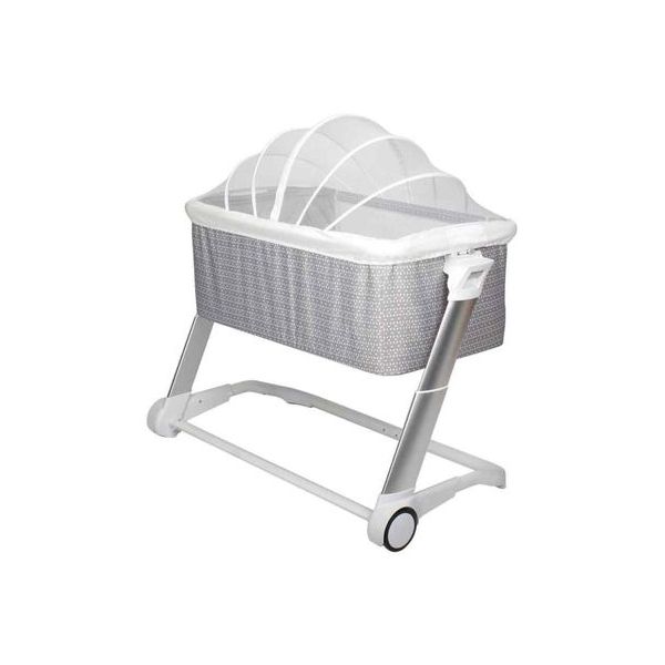 Berço Playxtrem Mini-berço Coleito Sweetie Grey Rice