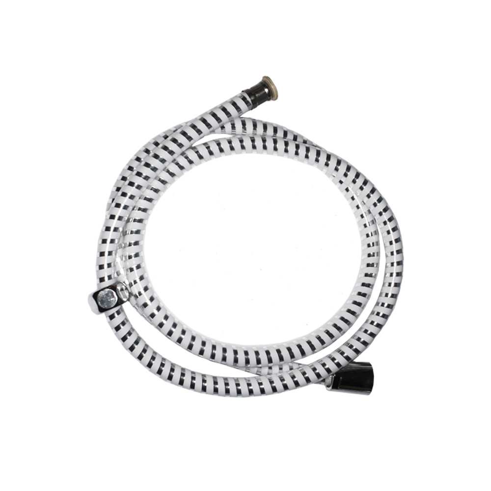 Bicha de chuveiro flexível. 2m cor branco/cromo edm