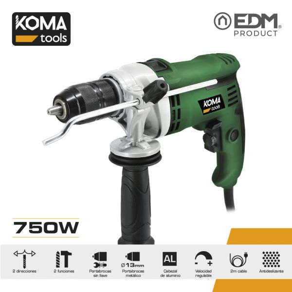 Koma Tools Berbequim de Percussão 750W - ELK08724