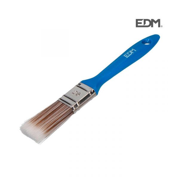 EDM Trincha Sintetica Triple Especial Agua 25Mm para Todo Tipo