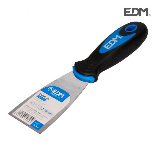 EDM Espátula Profissional Alça de Borracha 50mm e - EDM24144