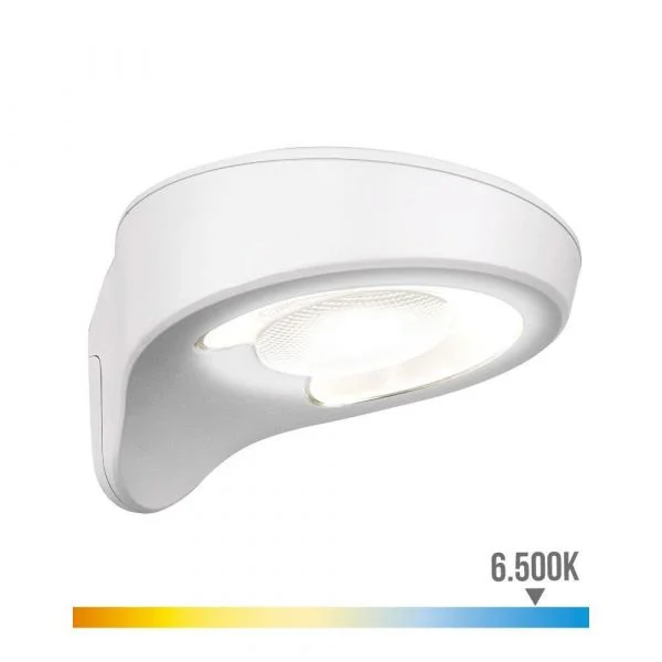 EDM Luz de Parede LED Solar com Sensor de Movimento Branco