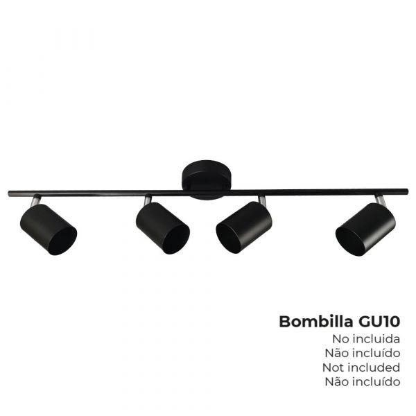 EDM Candeeiro de Teto 32036 (preto)