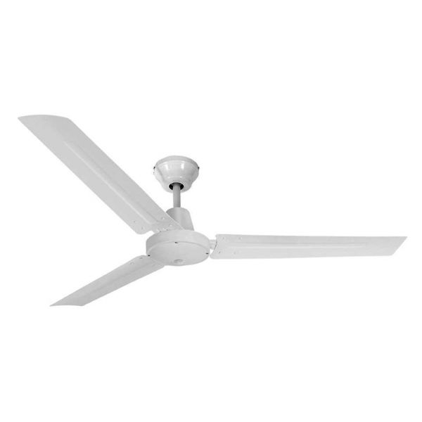 Edm Ventilador de Teto Mini Industrial Ø120cm 120M3/MIN Branco
