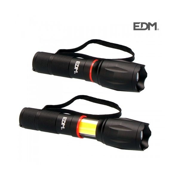 Edm led Flashlight XL Extensível led Frontal 200 Lumens e Lateral 120 Lumens - 840007832