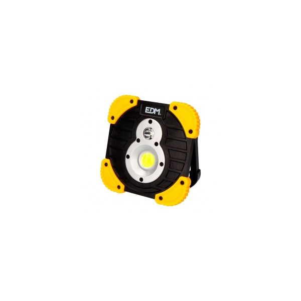 EDM - Lanterna Foco Recarregável 2 Leds Xl 5+10w 750/250lm EDM ELK-36377