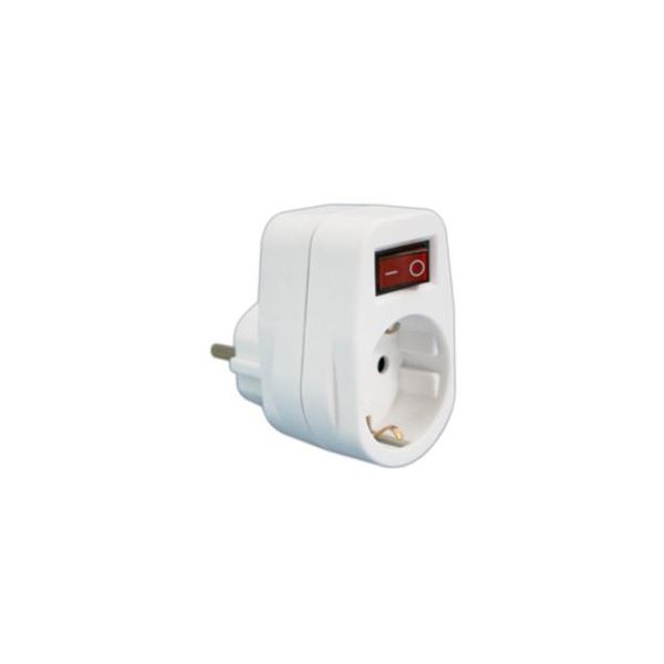 EDM Ficha Adaptadora com Interruptor - EDMR40048