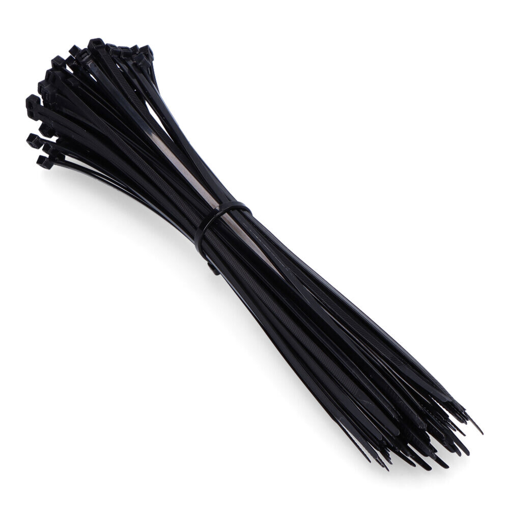 Abraçadeira preta 762x9mm (saco 100un)
