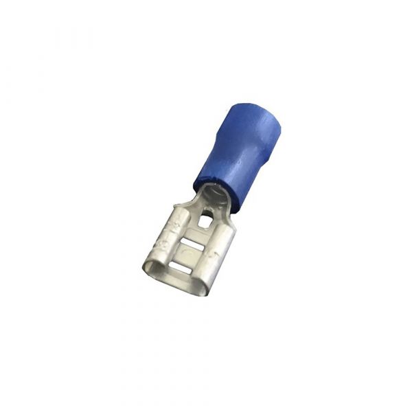 Lermer Terminal Isolado Fêmea 6.3mm Embalagem 50un - ELK62549