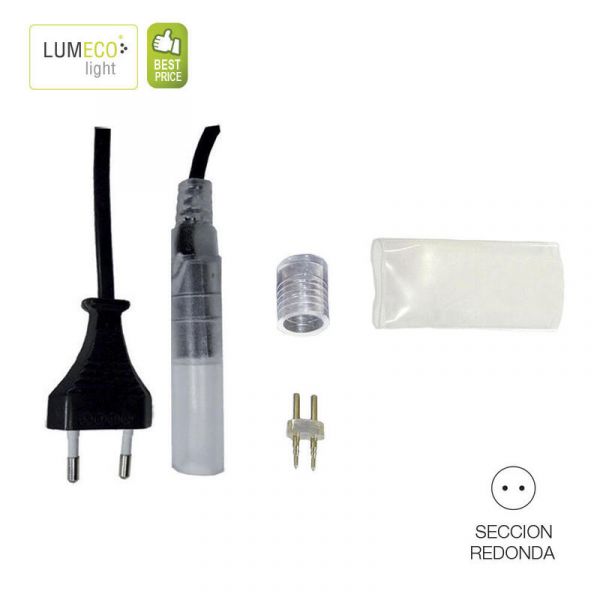 EDM Cabo de Alimentação 71470 Flexyled Fixo IP44 1.5m