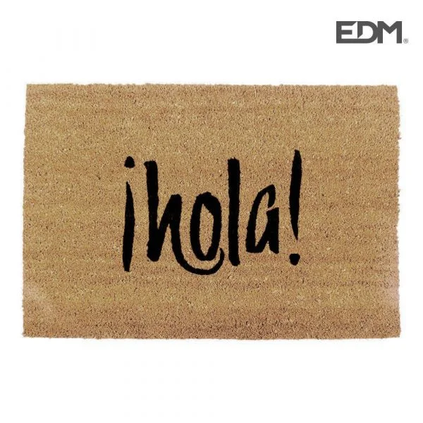 Tapete EDM Capacho 60X40CM Modelo Hola - ELK74772