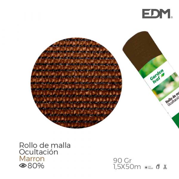 EDM Rolo de Malha de Ocultação Castanha 90g 1.5x50m