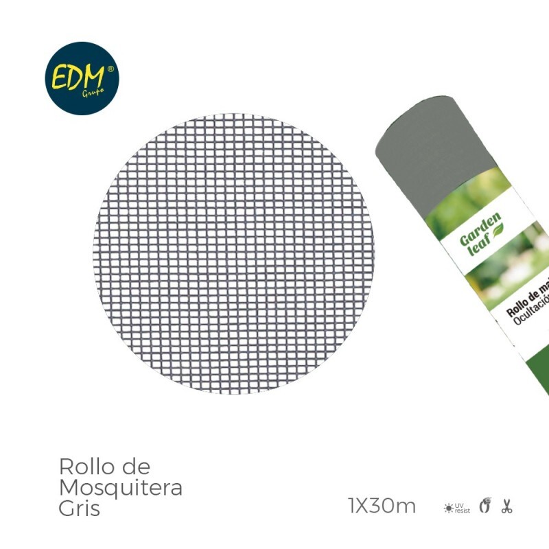 ROLO DE REDE MOSQUITEIRA CINZA 1,50X30MTS
