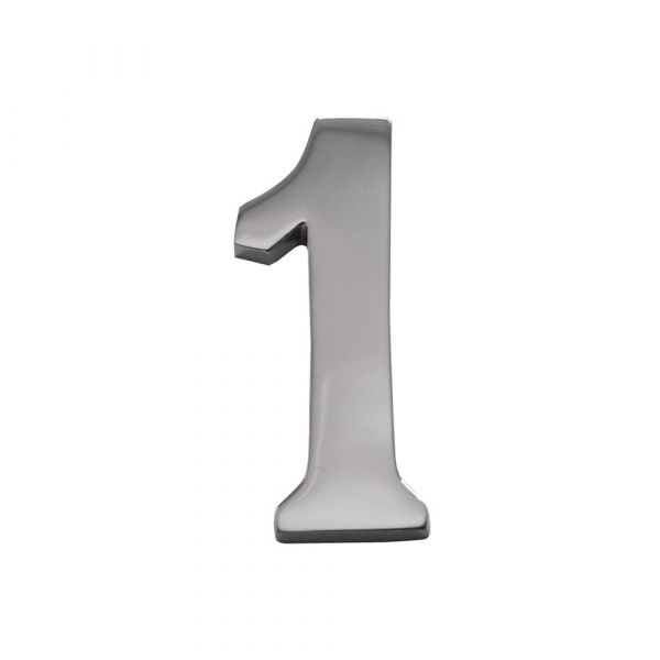 EDM Numero 1 Niquel Mate 10CM Fixação Invisivel - ELK85043