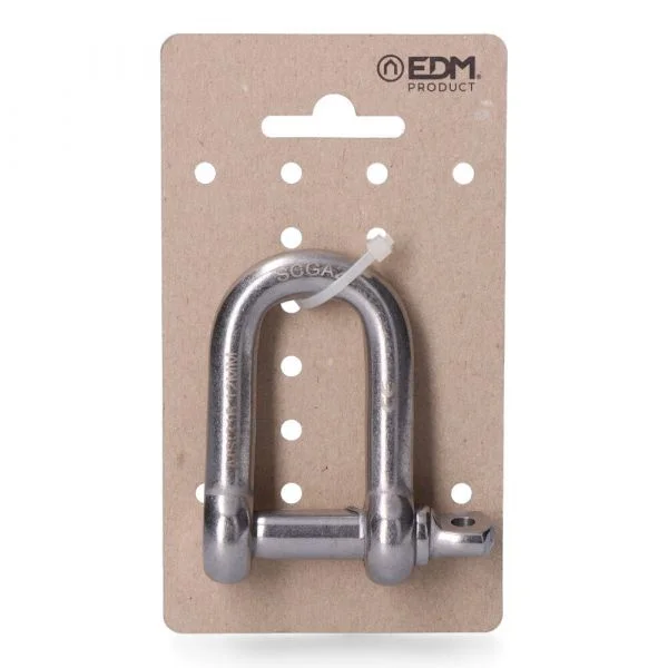 EDM Manilha Inox AISI316 12mm 1/2"