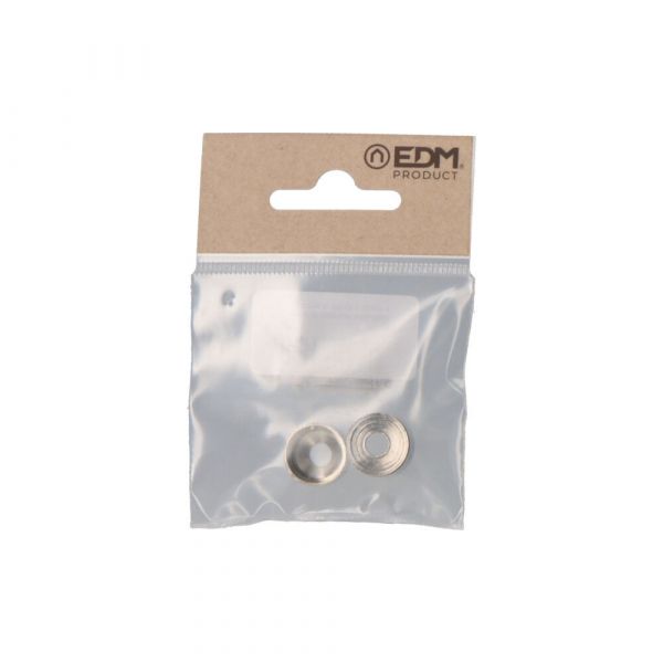 EDM Pack 2 Unid. Suporte de Barra de Armário Extensível 12 Niquel - 85359
