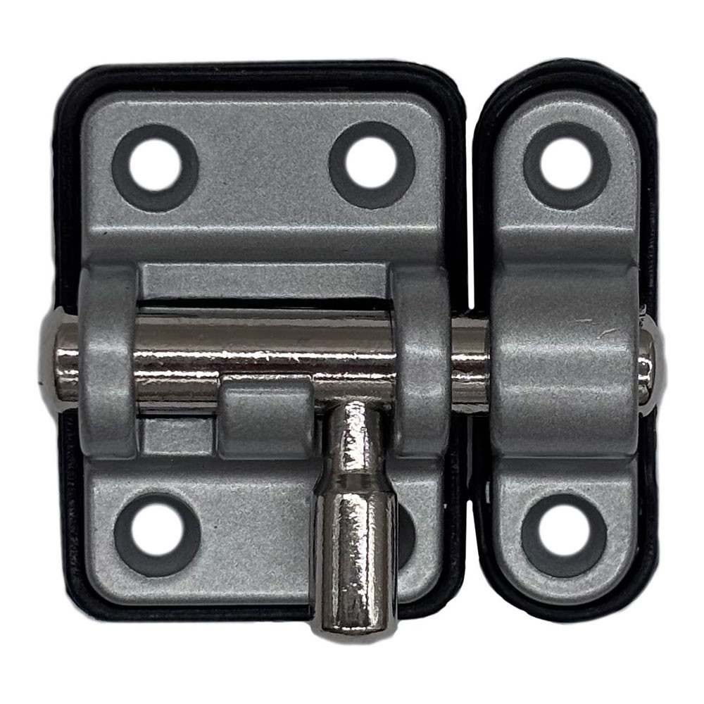 Base de plástico com pino reforçado. 20 mm cr.matte