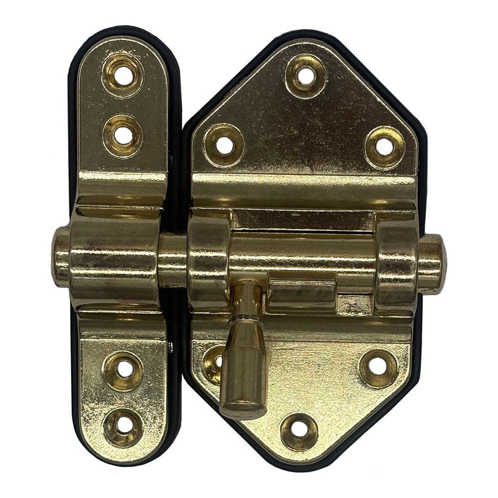 Base de plástico com pino reforçado. 50 mm ouro