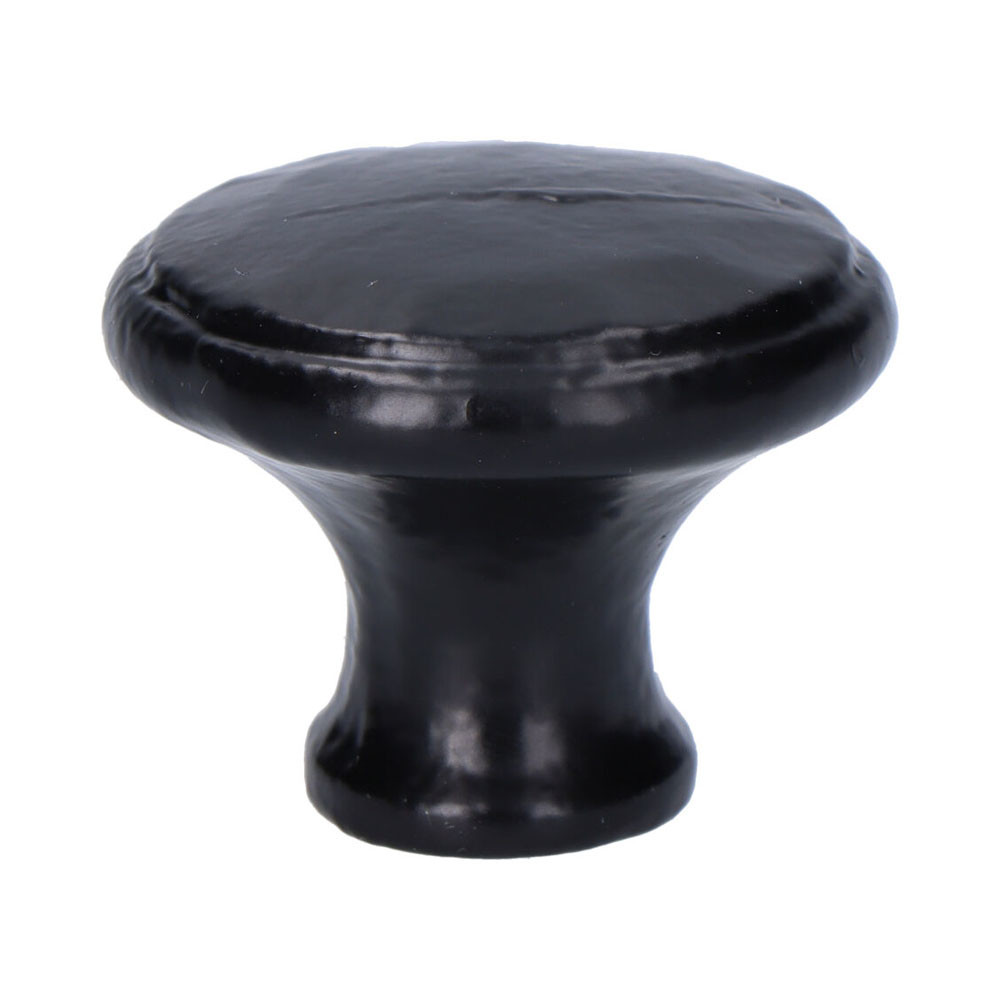 Botão 38mm ferro preto