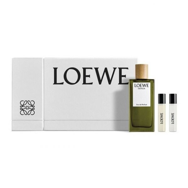 Coffret Loewe Esencia Man Eau de Parfum 100ml + Creme Corporal 100ml + Gel de Banho 100ml