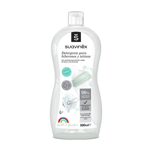 Suavinex Detergente para Biberões e Tetinas 500 mL