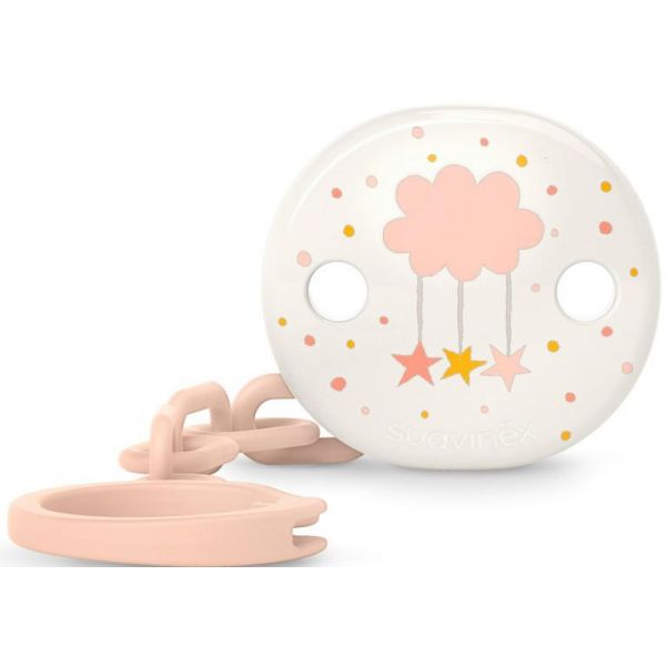 Suavinex Dreams Soother Clipe para Chupeta Pink