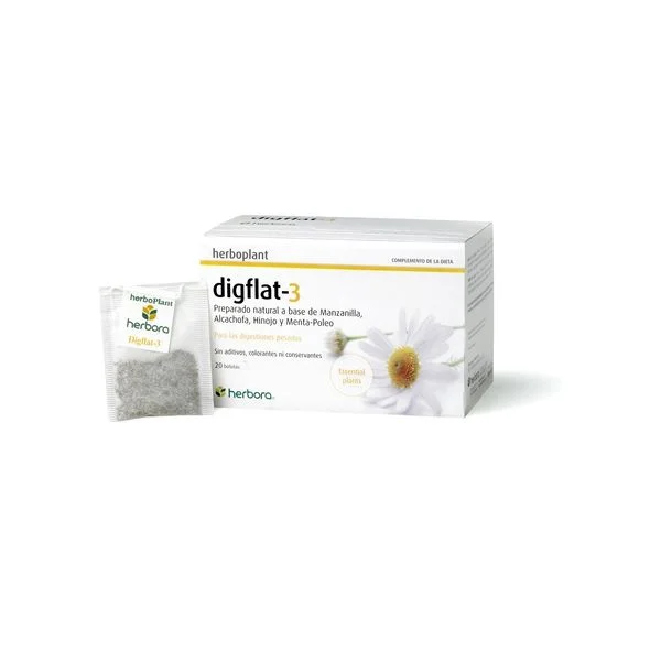 Herbora Infusão Herboplant Digflat 3 20 Saquetas