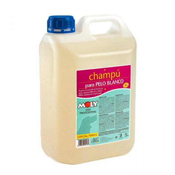 Moly Shampoo Pêlo Branco 5lts